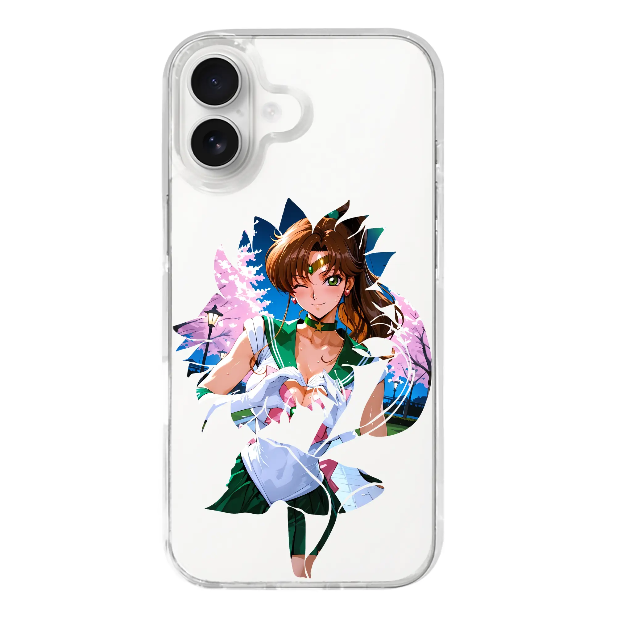 美少女戦士セーラームーン グッズ 木野 まこと - iPhone 17シリーズ 透明スマホケース – 薄型・耐衝撃・精密フィット保護カバー